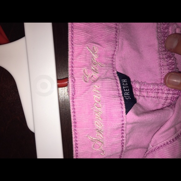 Corduroy mid rise shorts - Picture 4 of 4